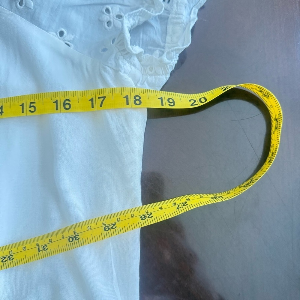 Aeropostale eyelet peasant top - Picture 10 of 11